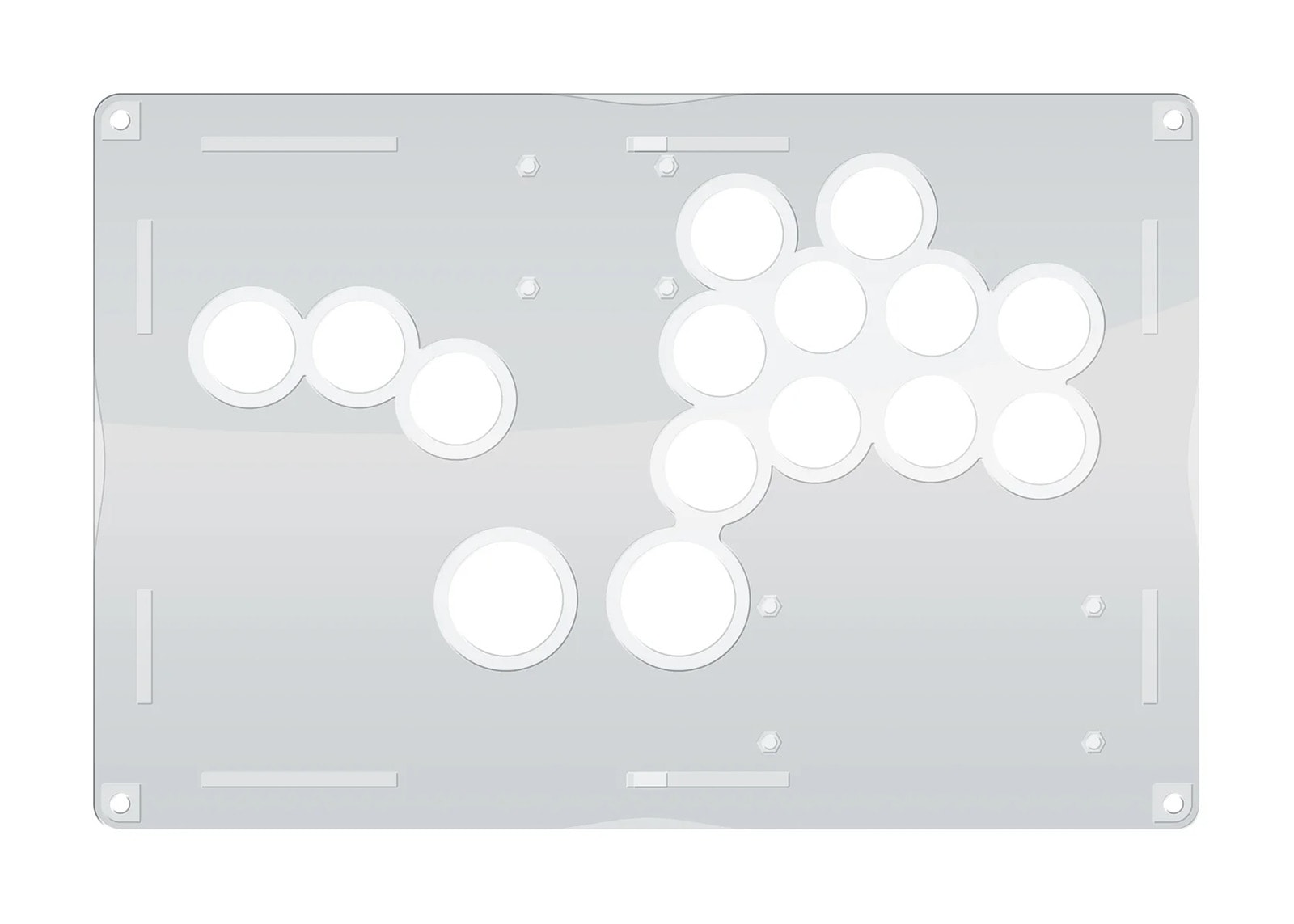 ARCADE SHOCK AS TRAVELER ACRYLIC FULLY ASSEMBLED CONTROLLER