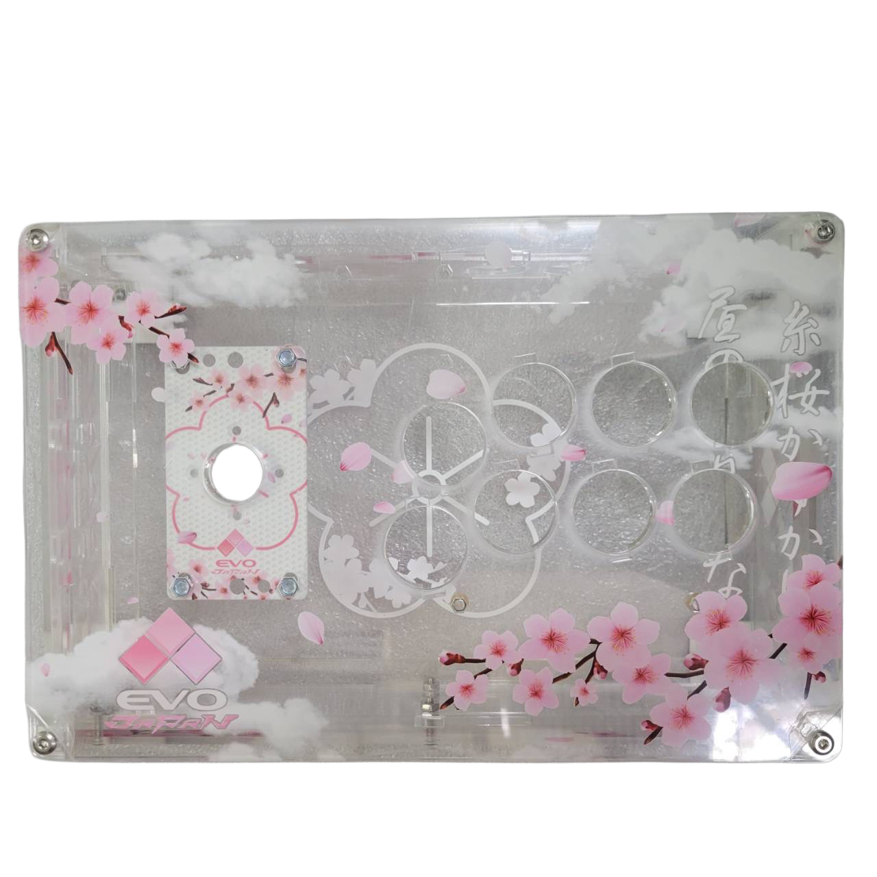 ARCADE SHOCK AS TRAVELER ACRYLIC CONTROLLER CASE EVO Japan SAKURA