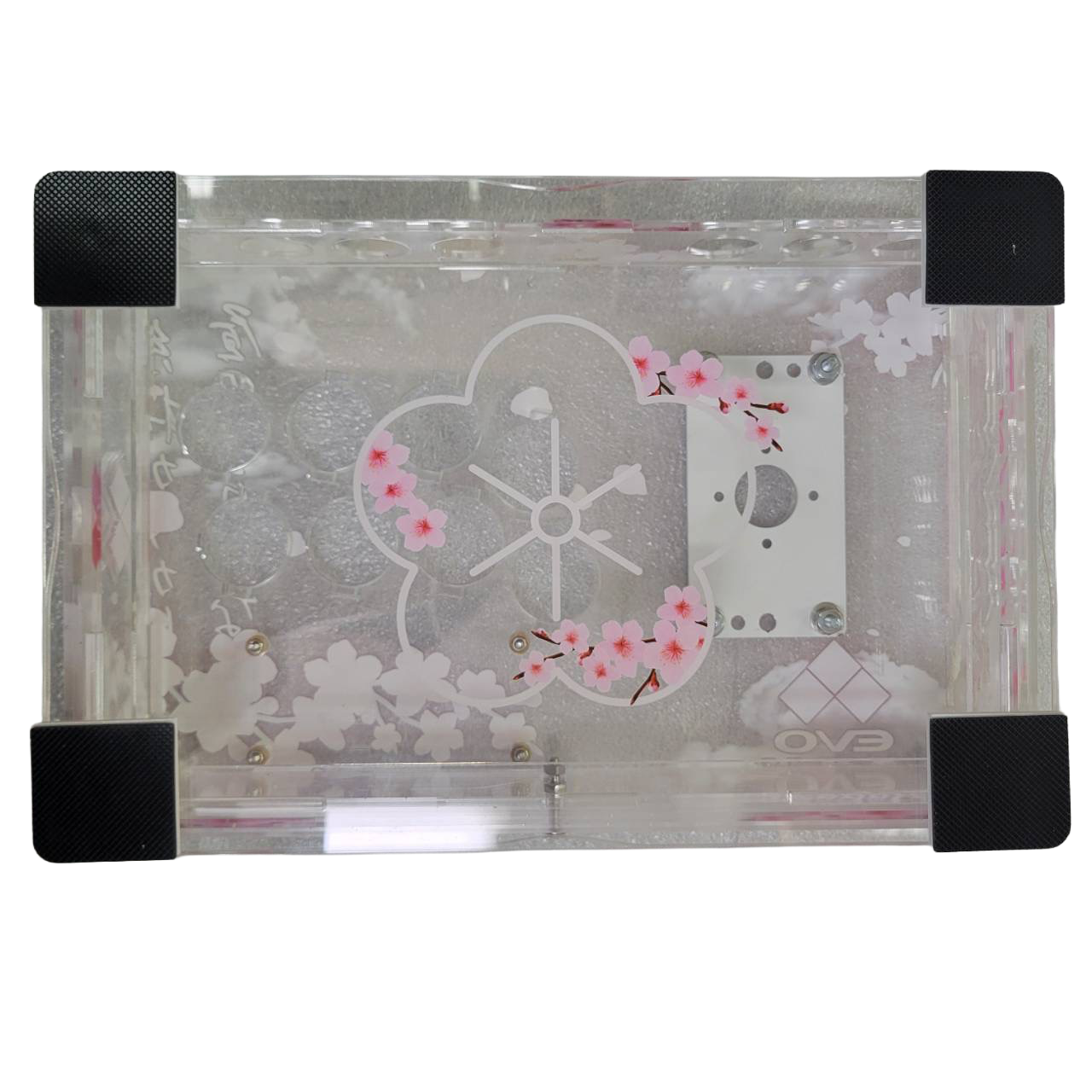 ARCADE SHOCK AS TRAVELER ACRYLIC CONTROLLER CASE EVO Japan SAKURA