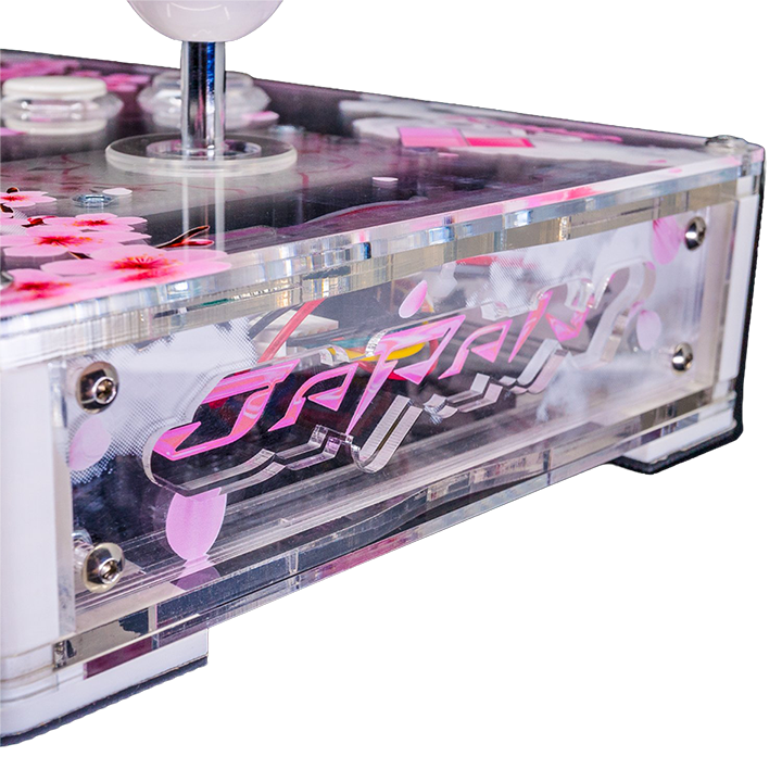 ARCADE SHOCK AS TRAVELER ACRYLIC CONTROLLER CASE EVO Japan SAKURA