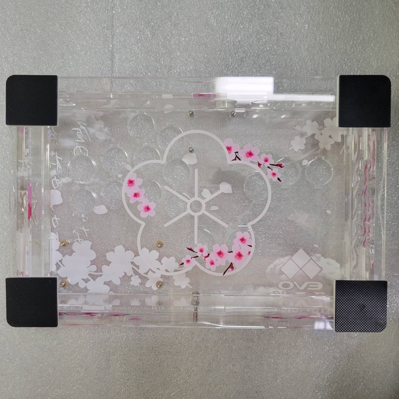 ARCADE SHOCK AS TRAVELER ACRYLIC CONTROLLER CASE EVO Japan SAKURA