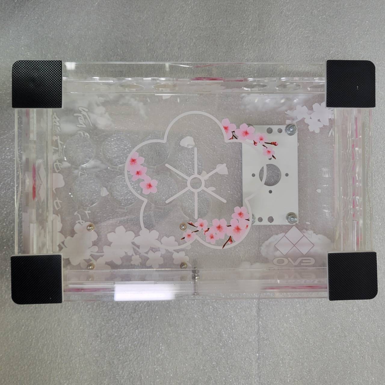 ARCADE SHOCK AS TRAVELER ACRYLIC CONTROLLER CASE EVO Japan SAKURA