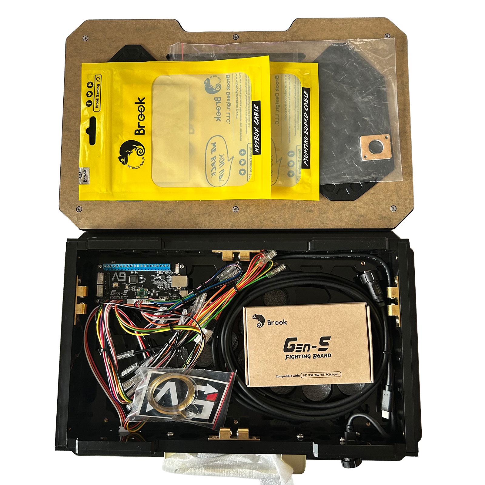 ベアボーン] ASI VM6R B Layout アーケード スティック インドネシア