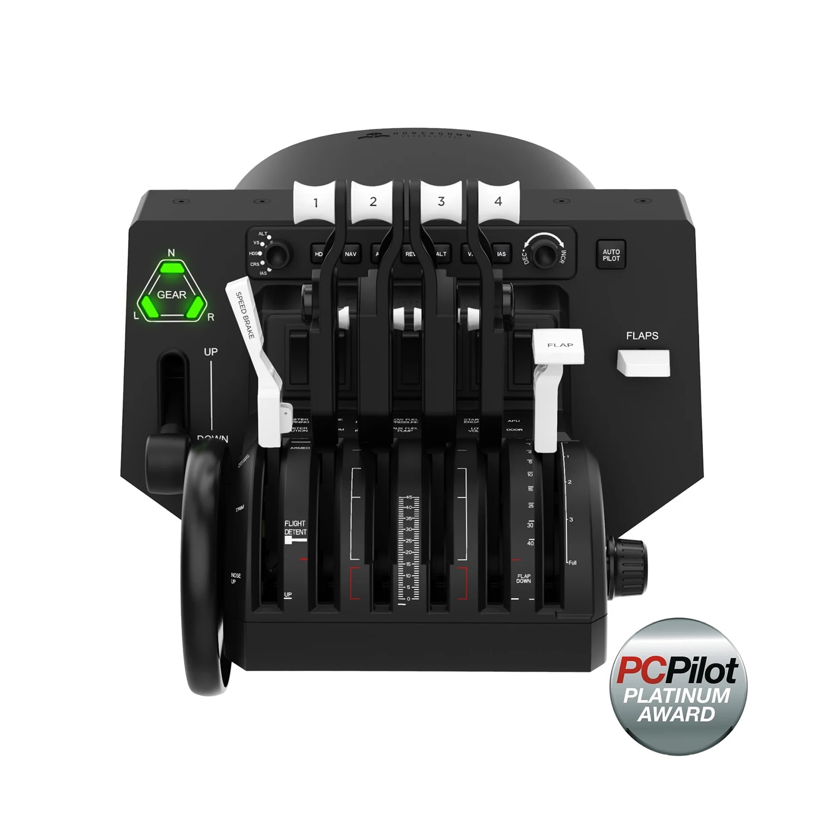 honeycomb bravo フライトスロットル Honeycomb Aeronautical BRAVO THROTTLE QUADRANT ハニカムエアロノー