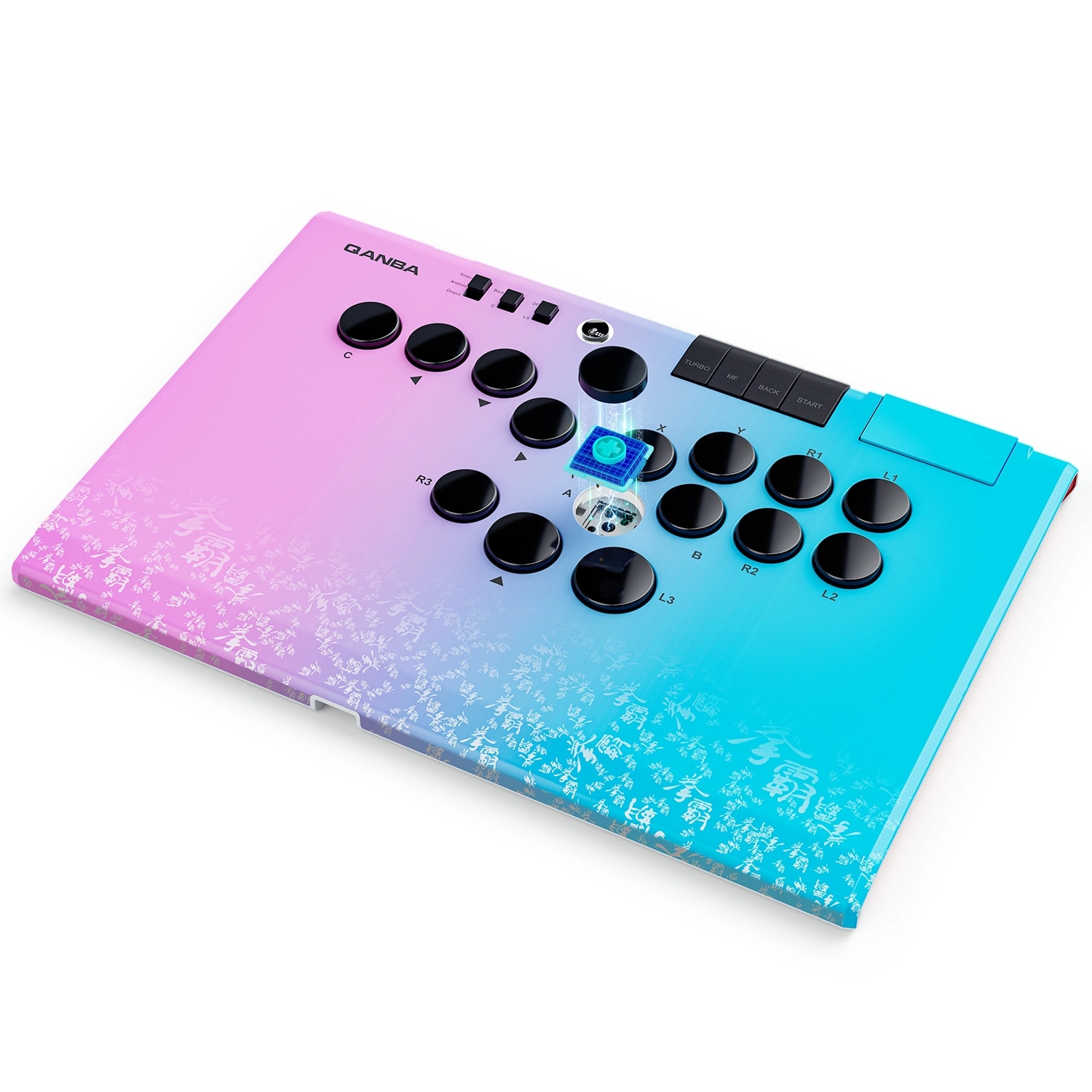 QANBA 拳覇Q4 アーケードコントローラー（アケコン）　レバースティック型 プレオーダー & 数量限定発売記念プレゼント] Qanba Ruby Super