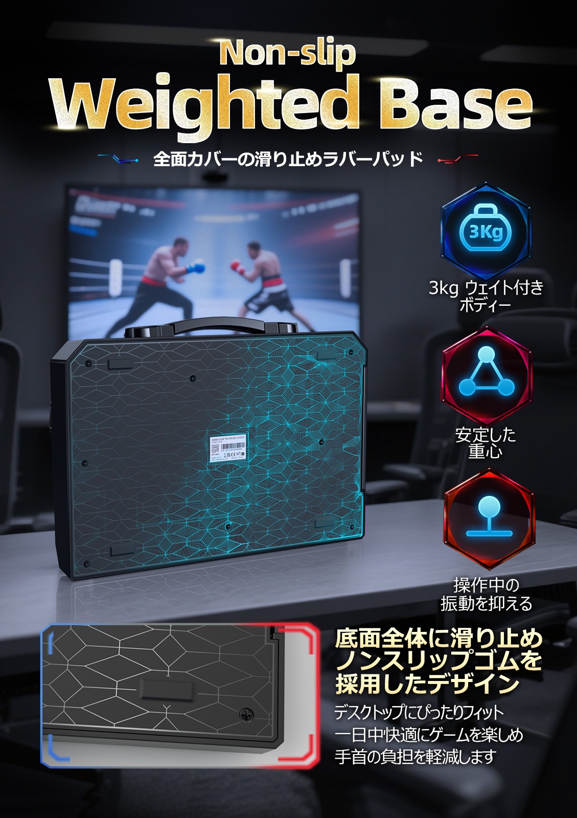 [�ץ쥪������] Qanba Q4 RAF Pro 8K Arcade Fight Stick ������� Q4 �ץ� 8K ���������� �ե����� ���ƥ��å� (PC�б�) 8000Hz �ݡ���󥰥졼�� Ķ��®�쥹�ݥ� 11�ܥ��� �����������ϥޥåԥ� OLED��˥��� ͭ��/2.4G/Bluetooth��³ �����Ż����ܥ���/��С�����  ��Ŭ�ޡ���������