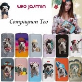 teo jasminテオジャスマン 長財布 ラウンドファスナー teo