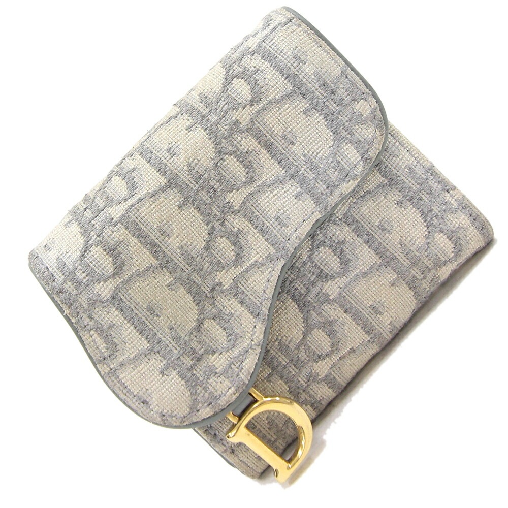 【大人気★ギフトに】Dior Saddle Lotus ウォレット 三つ折り Dior Saddle Lotus ウォレット 三つ折り財布