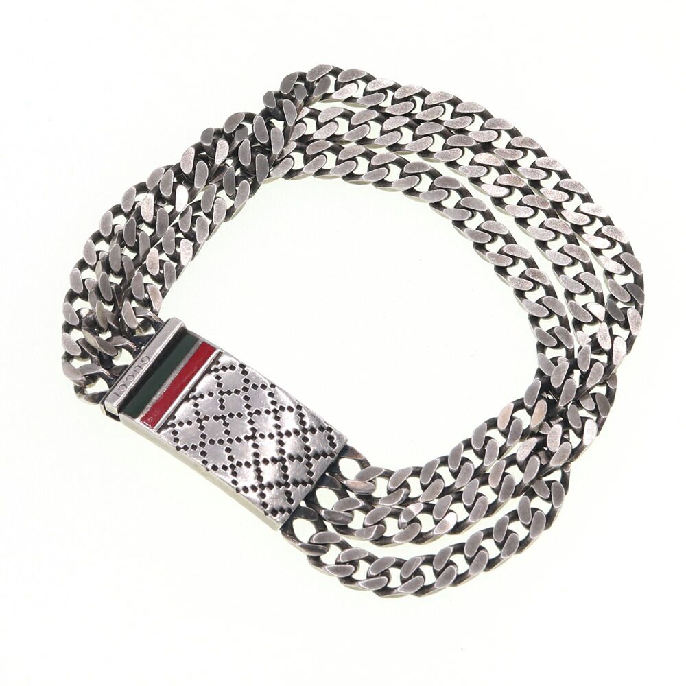 GUCCI グッチ ブレスレット ディアマンテ シルバー925