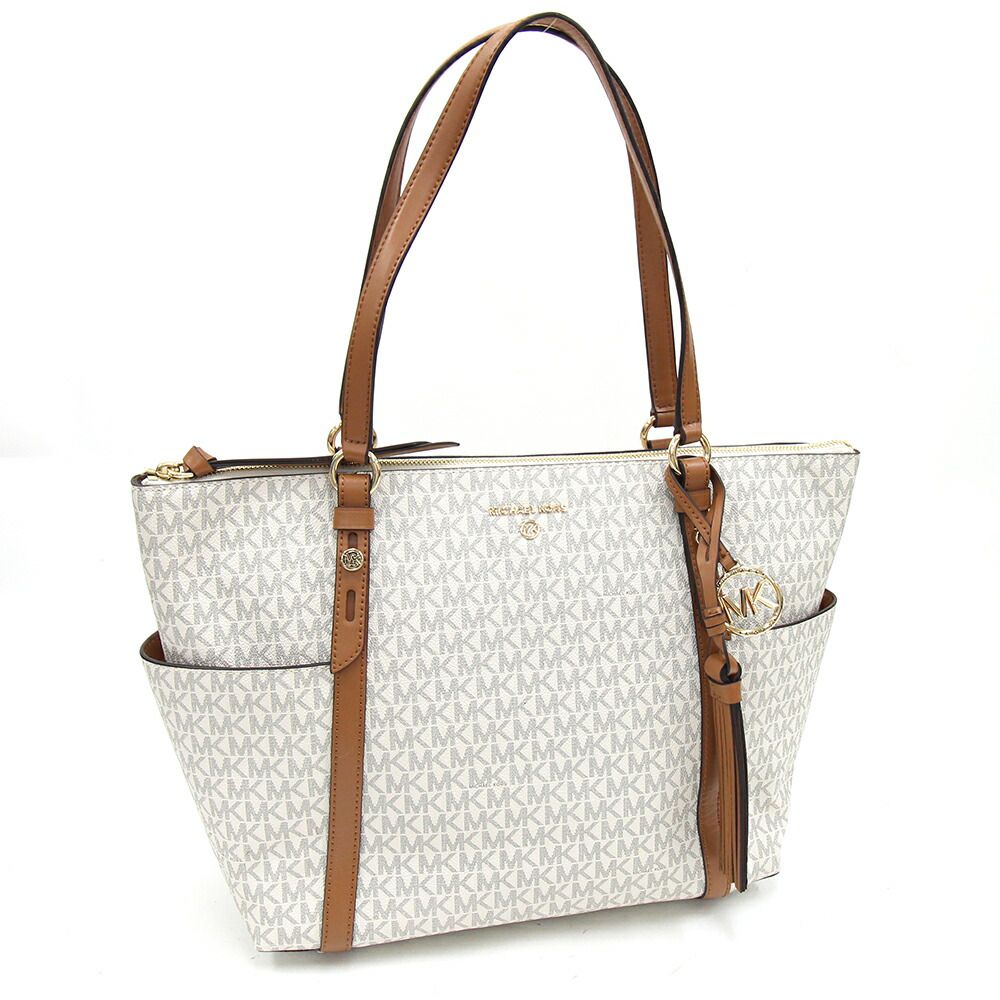 Michael Kors マイケルコース ロゴ トートバッグ レザー レディース 