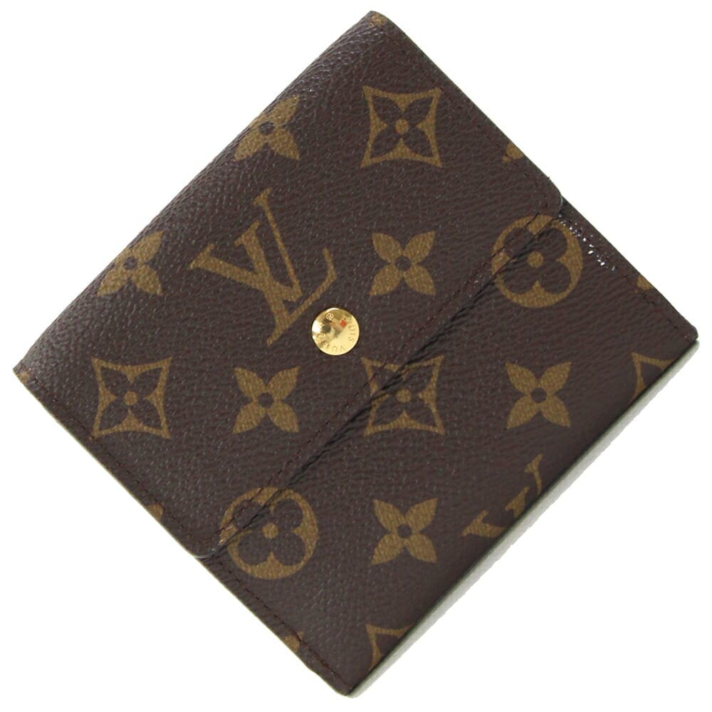 ルイ・ヴィトン モノグラム コンパクト財布 M61652 LOUIS VUITTON ルイ ヴィトン モノグラム ポルトモネ ビエ