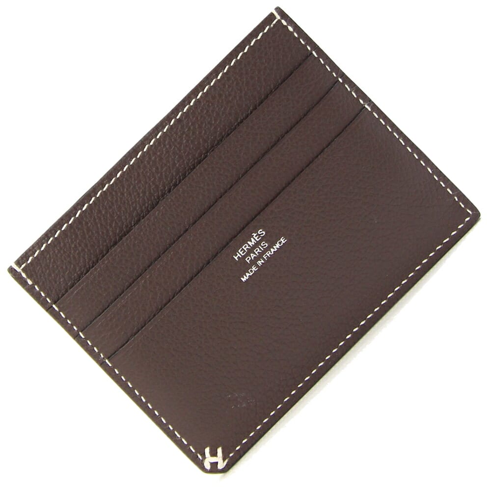 エルメス カードケース Hセリエ カードホルダー H084991 ダーク