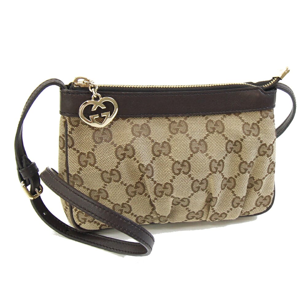 美品✨グッチ ミニ ショルダーバッグ ポシェット GGキャンバス カメラバッグ GUCCI - グッチ GGキャンバス ミニショルダーバッグ ポシェット