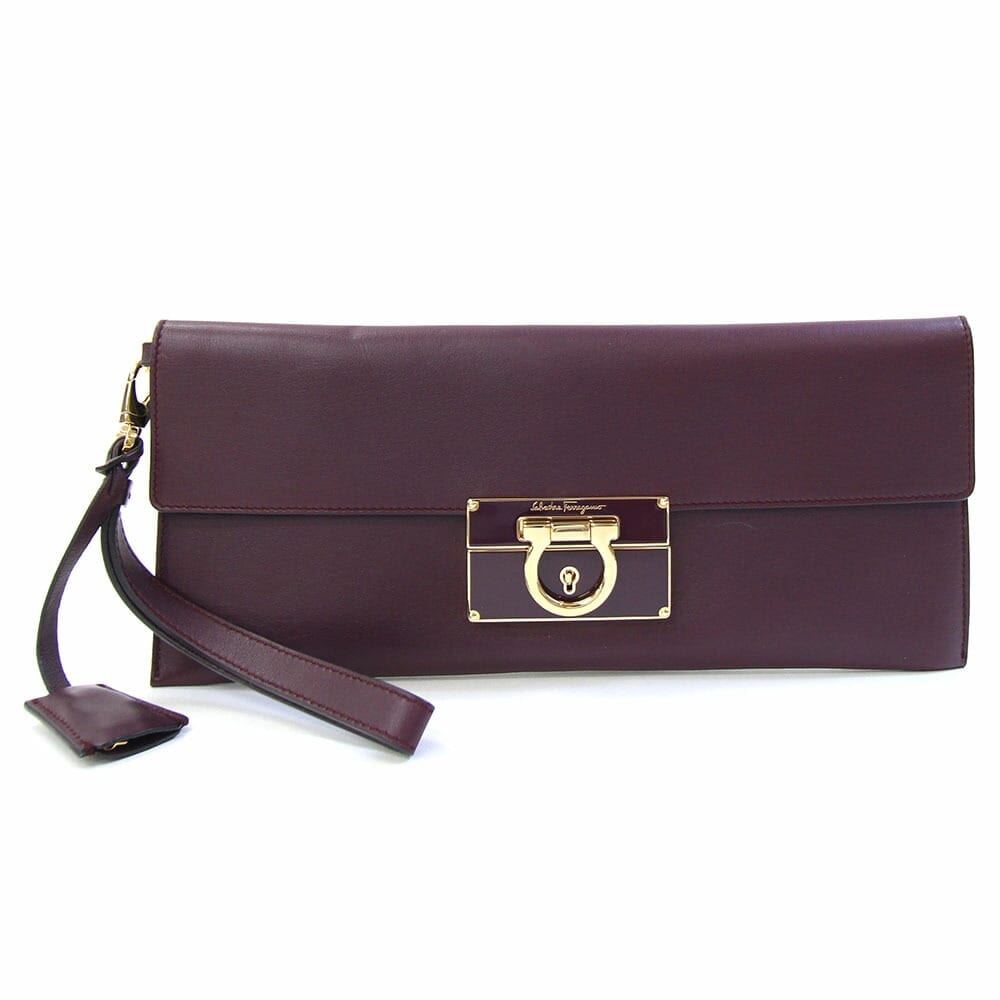 69B122｜美品｜フェラガモ メッセンジャーバッグ レザー ダークブラウン メッセンジャーバッグ - メンズ | Ferragamo