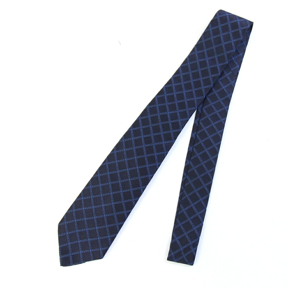 グッチ ネクタイ GUCCIロゴ シルクジャカード ネクタイ 792464  