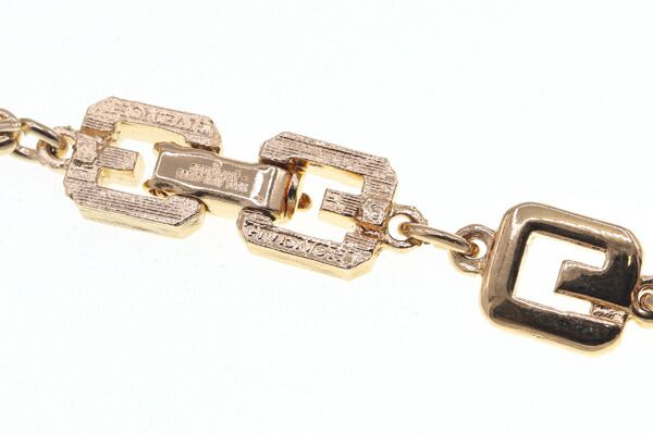 ジバンシィ ネックレス Gロゴ ロング ゴールド メタル 中古