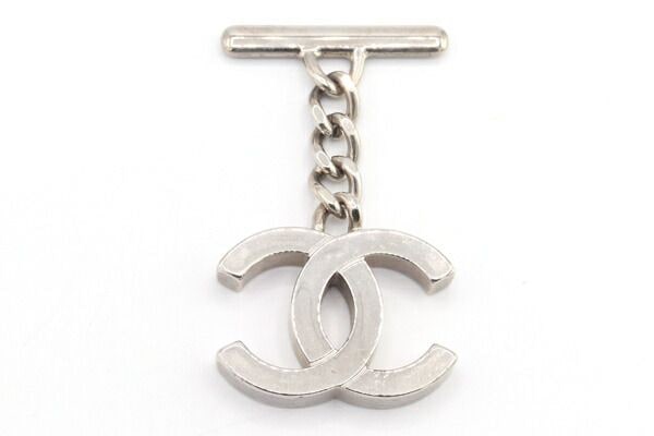 シャネル チャーム ココマーク パリビアリッツ シルバー色 CHANEL シャネル ココマーク チャーム パリビアリッツ シルバーCHANEL