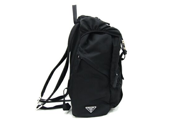 【希少】 PRADA プラダ リュック ブラック 2VZ062 保存袋付 希少】 PRADA プラダ リュック ブラック 2VZ062 保存袋付 プラダ