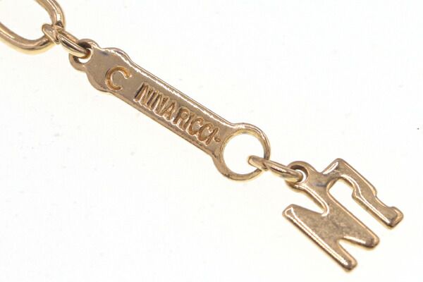 ニナリッチ ネックレス ゴールド メタル 中古 ロゴ NR