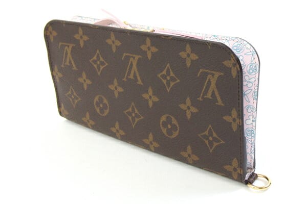 ルイヴィトン ラウンドファスナー長財布 モノグラム フルリ