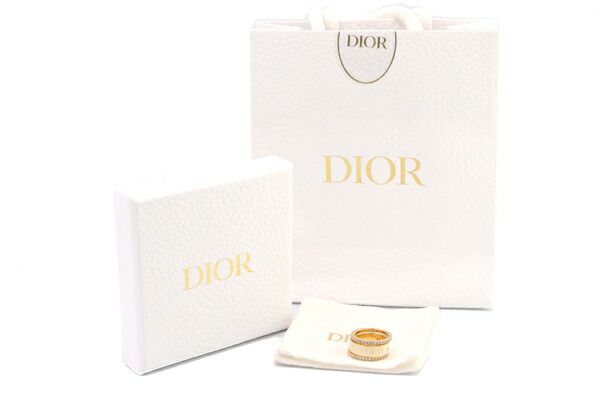 <美品>Dior ディオール リング 箱付き Christian Dior - クリスチャンディオール Christian Dior