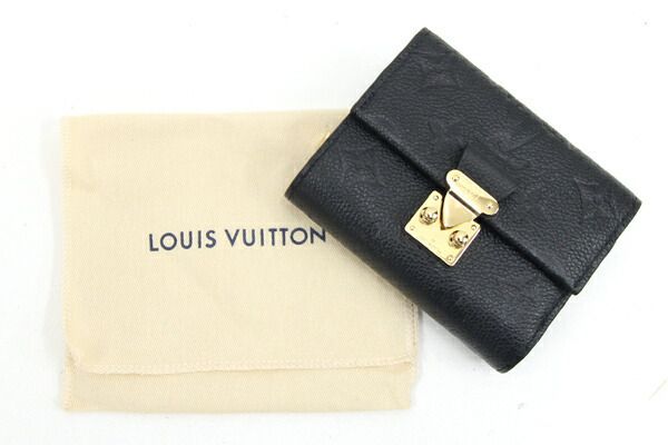 ルイヴィトン 三つ折り財布 モノグラム アンプラント