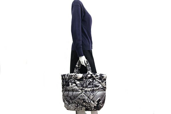 プラダ*リナイロン プリント トートバック
