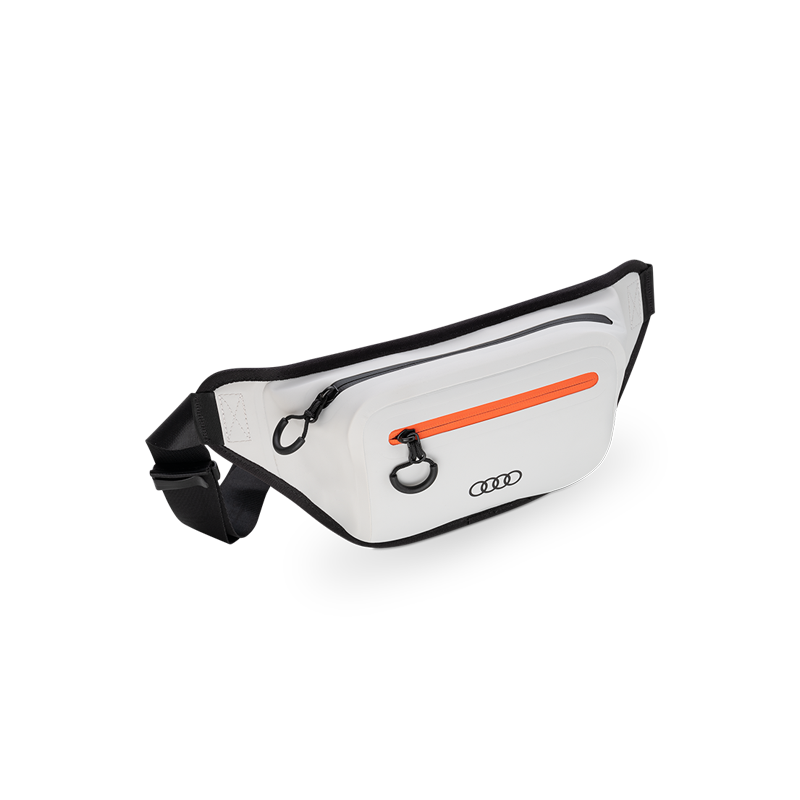 Audi ヒップバッグ（ライトグレー）