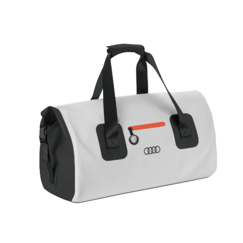 Audi ダッフルバッグ（ライトグレー）