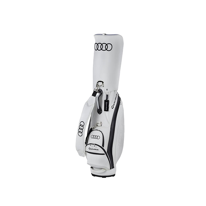Audi × テーラーメイド キャディバッグ（ホワイト）