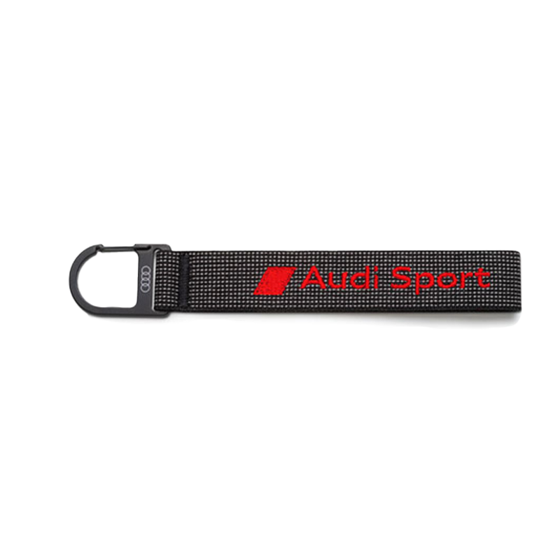 Audi Sport  ループキーリング（ブラック）