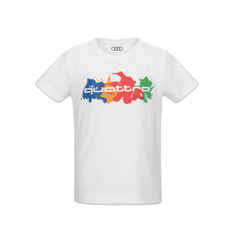 quattro キッズTシャツ