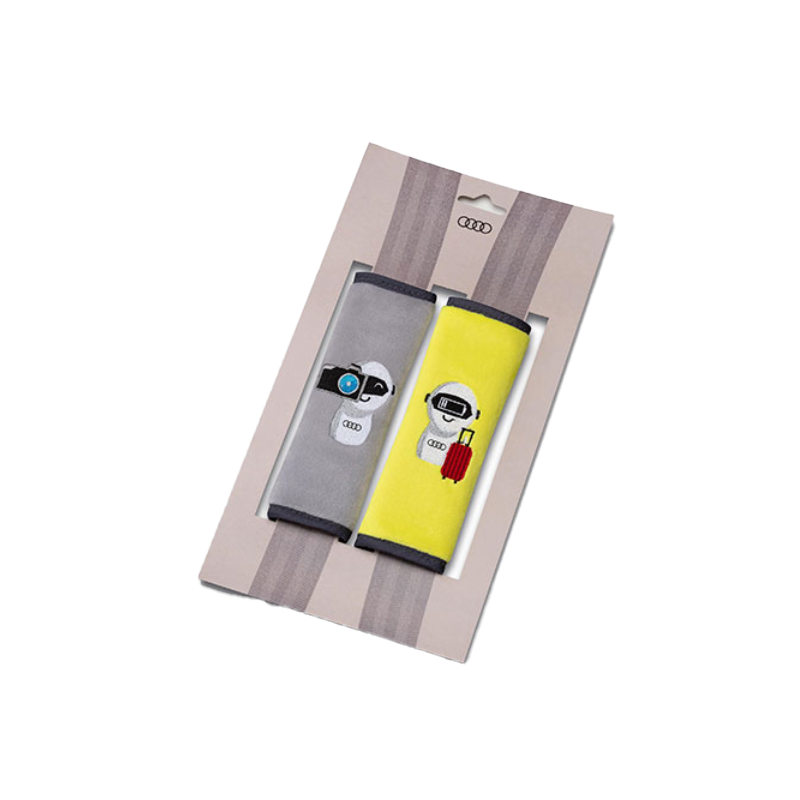 Audi ADUIジュニアシート用ベルト（グリーン/グレー）