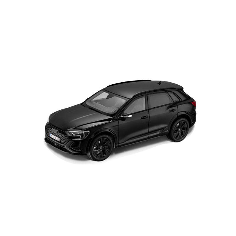 Audi Q8 e-tron,myth black,1:18 | ミニカー | Audi collection