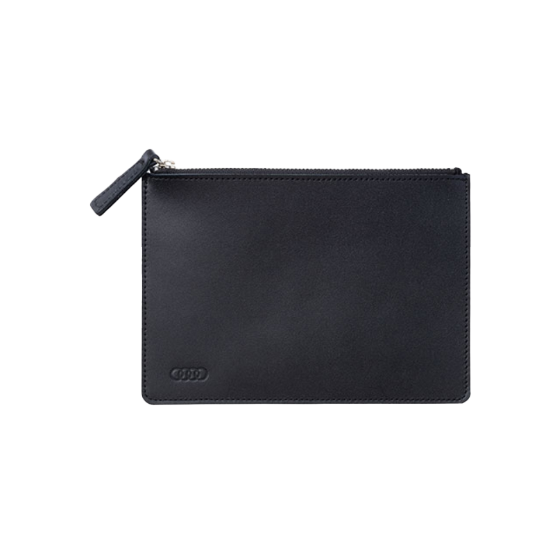 Audi レザージップポーチ（ブラック） | レザー | Audi collection