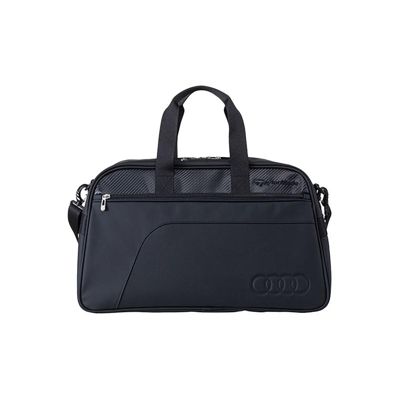 Audi × テーラーメイド ボストンバッグ（ブラック）