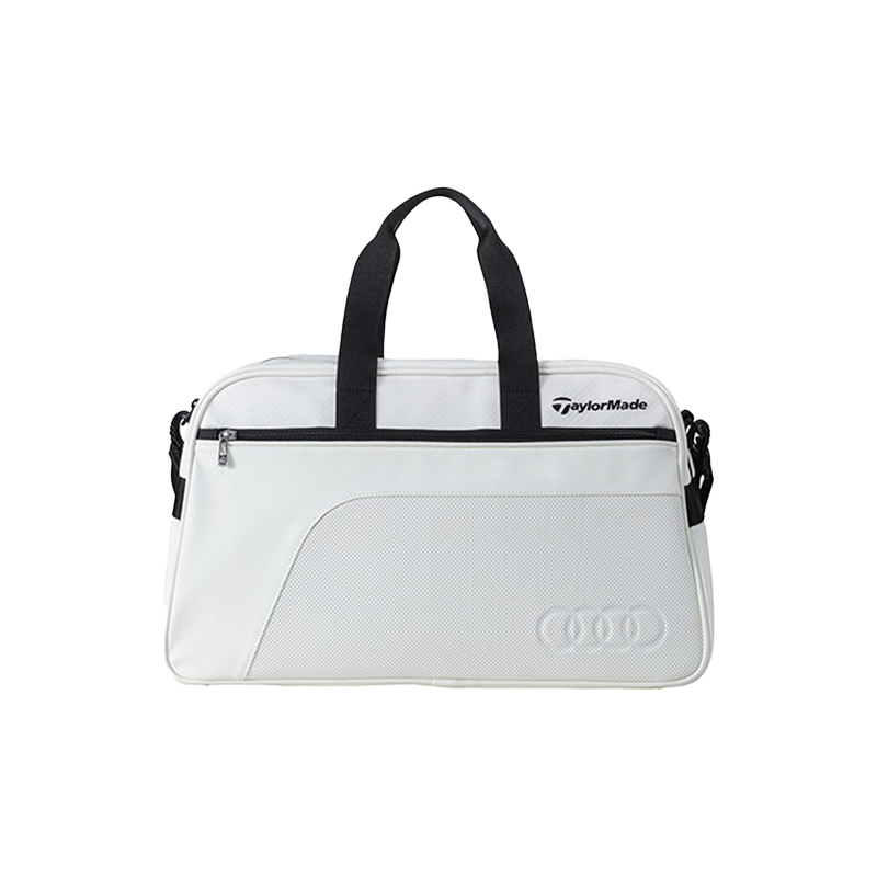 アウディ ゴルフ ボストンバッグ【ホワイト】 アウディ ゴルフ ボストンバッグ【ホワイト】