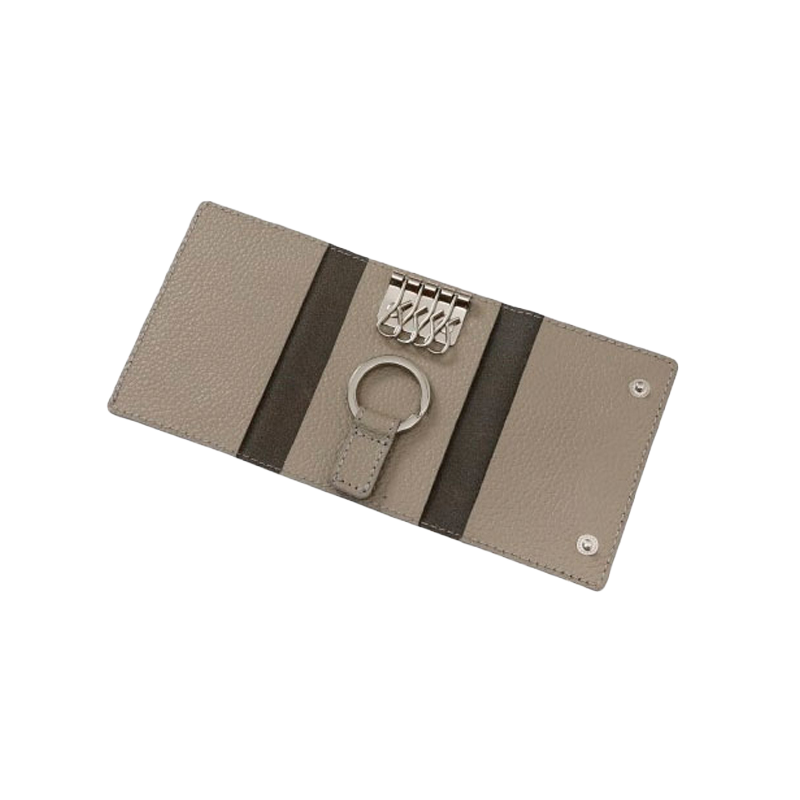 Audi 4連キーケース（グレージュ） | レザー | Audi collection