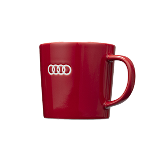 Audi カフェマグカップ（レッド）