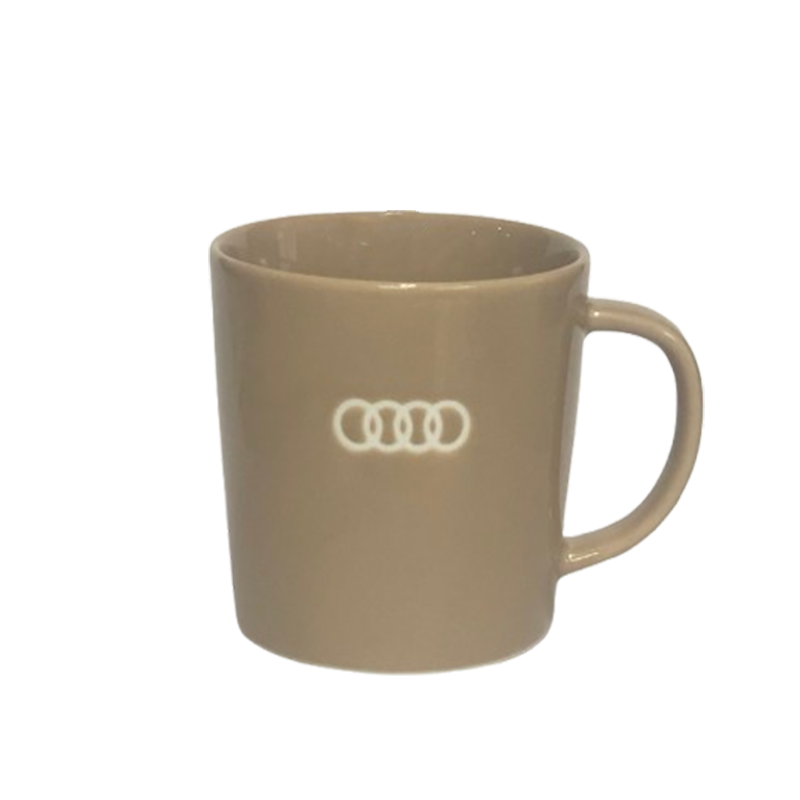 Audi カフェマグカップ（ミルクベージュ）