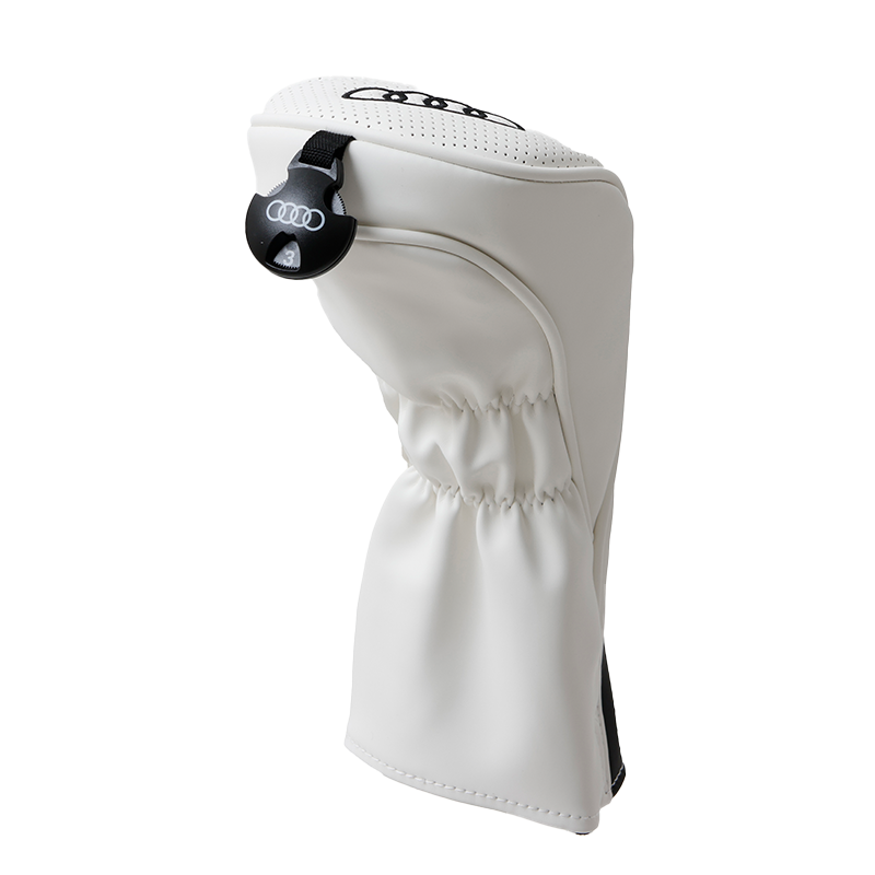 Audi フェアウェイウッドヘッドカバー（ホワイト）