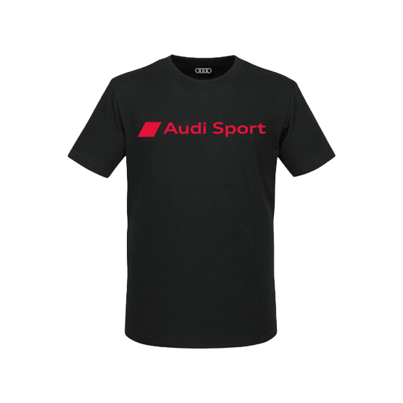Audi Sport メンズTシャツ（ブラック）
