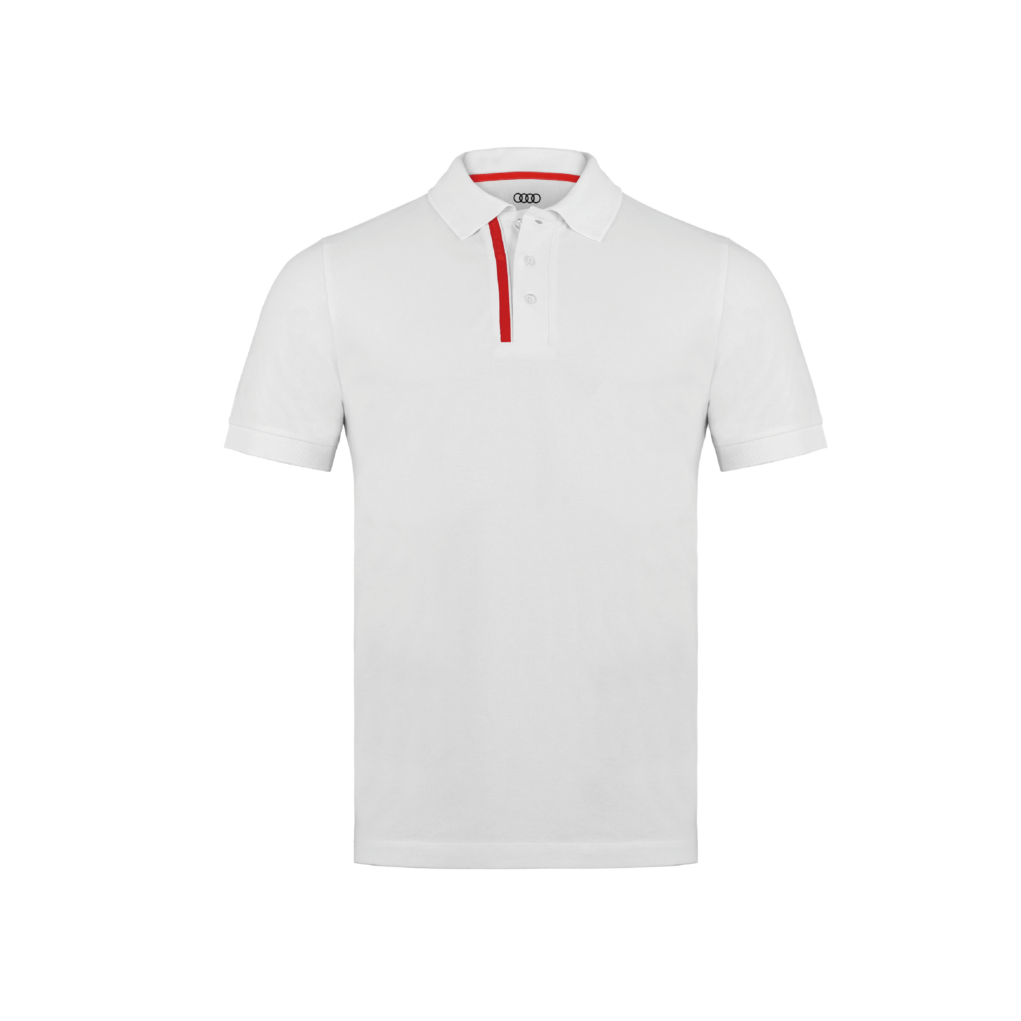 Audi Sport ポロシャツ メンズ（ホワイト）