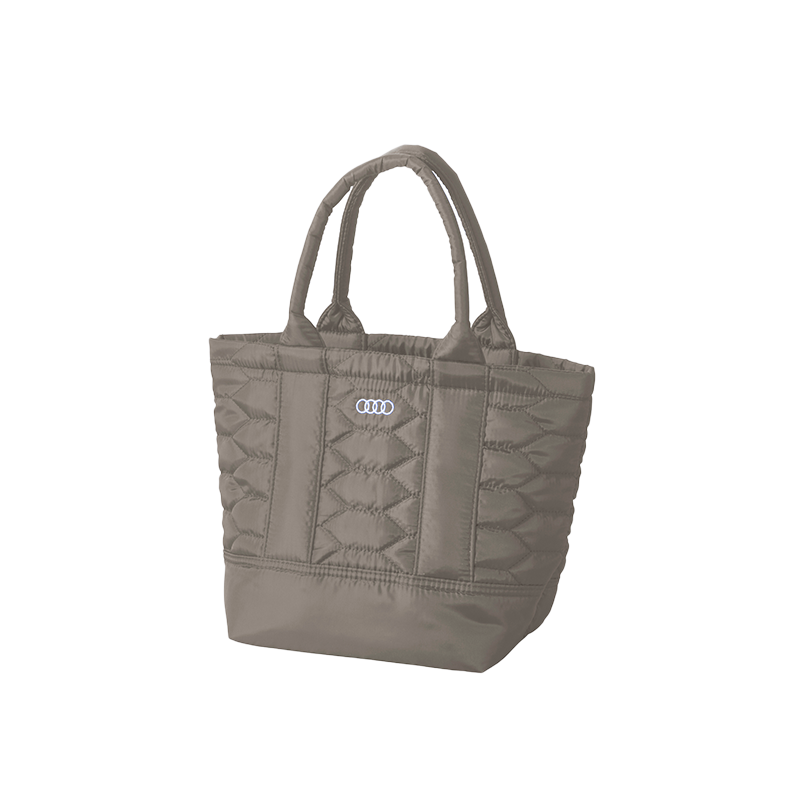 Audi キルティングトート S（グレージュ）