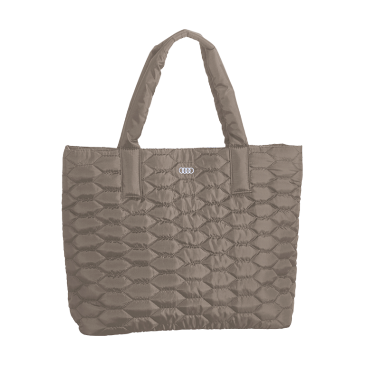 Audi キルティングトート L（グレージュ） | バッグ | Audi collection