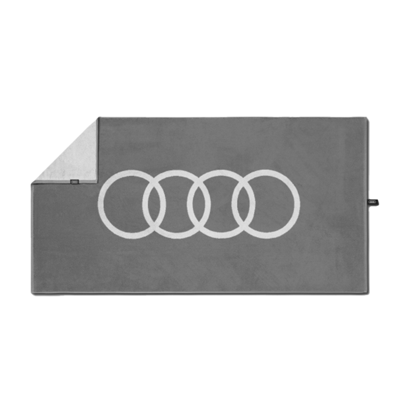 <新品•未使用>THE OLYMPIC CLUB グレー タオル Audi タオル（ライトグレー）80x150cm | ホーム | Audi collection