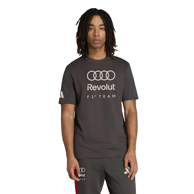 Audi Formula 1 メンズファングラフィックTシャツ（ユーティリティブラック）