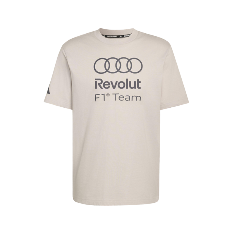 Audi Formula 1 メンズファングラフィックTシャツ（チョークパール）