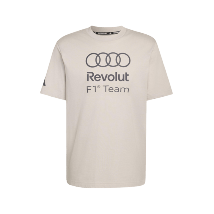 Audi Formula 1 メンズファングラフィックTシャツ（チョークパール）
