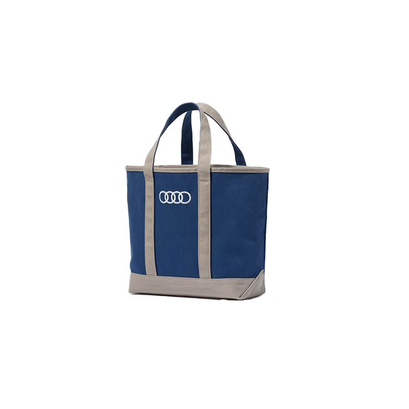 Audi トートバッグS（ネイビー×グレー）